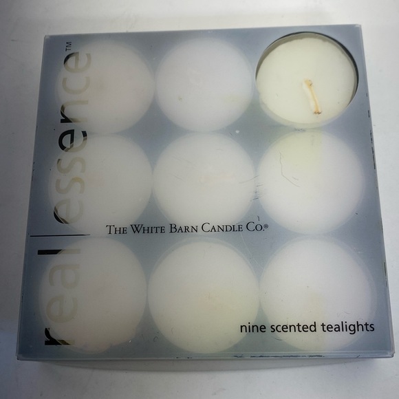 THE WHITE BARN CANDLE CO. 9 SCENTED TEALIGHTS - Picture 1 of 3